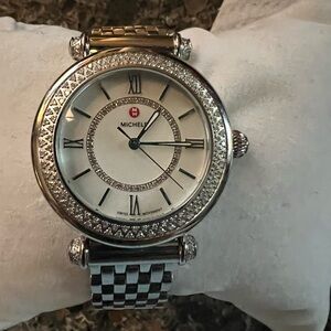 Diamond bracelet watch